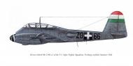 Asisbiz Messerschmitt Me 210C1 Hornisse RHAF 5.NF1 Z0+66 Hungary 1944 0B