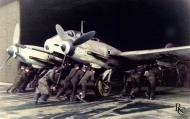 Asisbiz Messerschmitt Me 410BU4 ZG26 3U+xx being hangared Germany 1944 01