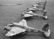 Asisbiz RAF De Havilland Mosquito BIV 105Sqn GBA DZ360 with GBE DZ353 foreground ebay 01