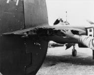 Asisbiz P 38 Lightning 15AF 1FG Lt Herbert McQueen P 38 damaged by a 20mm shell plus machine gun bullets FRE9436