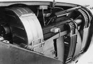 Asisbiz P 38H Lightning 8AF 55FG showing the gun compartment fixtures 1943 FRE10124