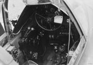 Asisbiz P 38H Lightning 8AF 55FG showing the top of a cockpit fixtures 1943 FRE10121