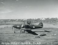 Asisbiz 41 7179 P 39F Airacobra 54FG White 66 at Ladd Field Alaska 7th Aug 1942 NA1027