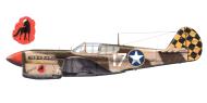 Asisbiz Curtiss P 40L Warhawk 325FG317FS White 17 Cecil O Dean Sawtooth Apache Tunisia 1943 0A