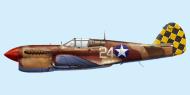 Asisbiz Curtiss P 40L Warhawk 325FG317FS White 24 Tunisia 1943 0A