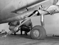 Asisbiz Curtiss P 40 Warhawk from 33FG gets ready for a catapult launch Nov 1942 01