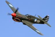 Asisbiz Airworthy warbird Curtiss P 40N Warhawk NZ3009 Flying Tigers 88 Flodur 05