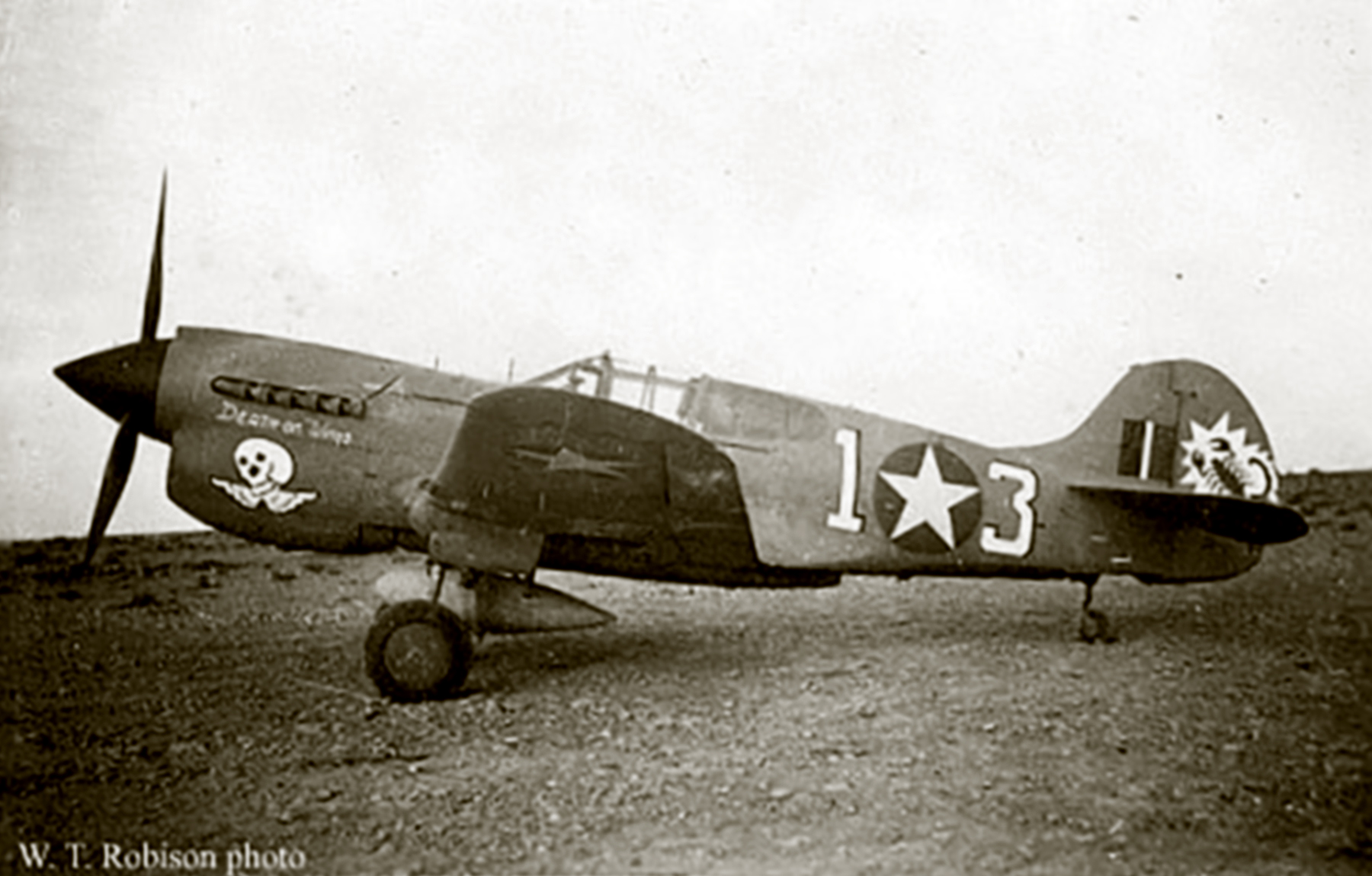 Asisbiz USAAF 42 46040 Curtiss P-40K Warhawk 57FG64FS White 13 