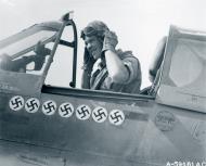 Asisbiz Curtiss P 40F Warhawk 57FG65FS White 43 1Lt Roy E Whittaker prior to a shuttle mission to Russia 1943 NA208