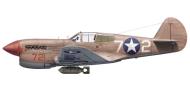 Asisbiz Curtiss P 40F Warhawk 57FG66FS White 72 2Lt A Wade Claxton Martuba Libya Nov 1942 0A