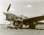 Asisbiz USAAF 41 13969 Curtiss P 40F Warhawk 57FG 55 Lt Frank Hertzberg at Khartoum enroute to Egypt Jul 1942 01