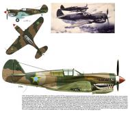 Asisbiz USAAF 41 36132 Curtiss P 40E Kittyhawk ET778 Forca Aerea Brasileria FAB 4020 Black 01 Brazil 1942 01