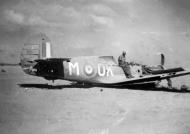 Asisbiz Curtiss P 40E Kittyhawk RAAF 450Sqn OKM AKx64 belly landed Libya 1942 01