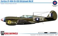 Asisbiz USAAF 44 7847 Curtiss P 40N Kittyhawk RAAF 75Sqn GAG A29 1021 SqnLdr Clive Gardiner Tolhurst with Hep Cat 0A