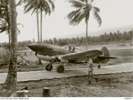 Asisbiz USAAF 41 36236 Curtiss P 40E Kittyhawk RAAF 76Sqn ID SqnLdr KW Truscott A29 142 Milne Bay Sep 1942 AWM 026647