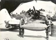 Asisbiz USAAF 43 5665 Curtiss P 40M Kittyhawk RAAF 76Sqn SVI A29 361 at Kiriwina 31st Jan 1944 AWM OG0621