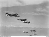 Asisbiz USAAF 43 22854 Curtiss P 40N Kittyhawk RAAF 80sqn BUB A29 629 nr Morotai Dutch New Guinea 1944 AMW OG3393