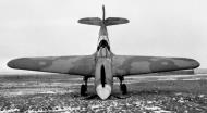 Asisbiz Curtiss P 40E Kittyhawk RCAF AL109 landing mishap showing camouflage scheme Canada 29th Feb 1942 MIKAN 3643688