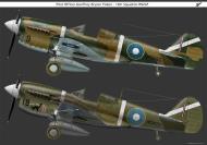 Asisbiz USAAF 42 10323 Curtiss P 40K Kittyhawks RNZAF 14Sqn NZ3060 and 43 5505 P 40M NZ3072 0A