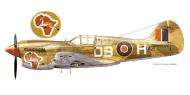 Asisbiz USAAF 41 36675 Curtiss P 40K Kittyhawk SAAF 2Sqn Maj DB Hauptfleisch DBH EV421 North Africa 1942 0A