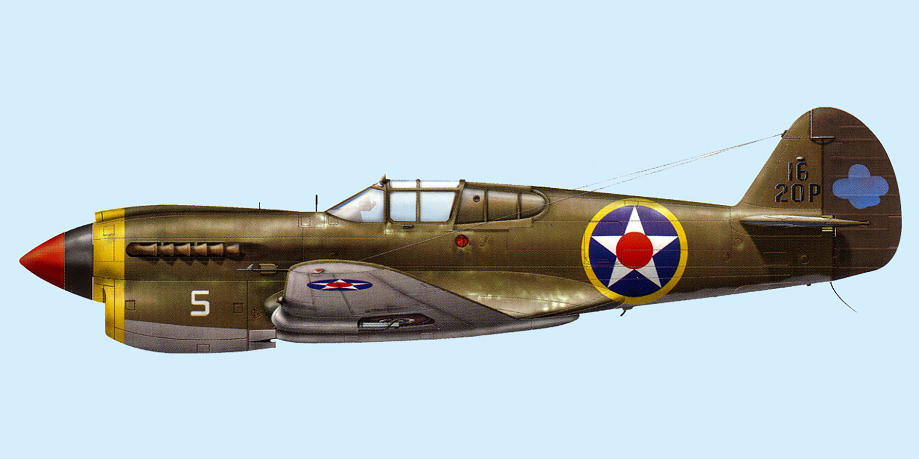 Asisbiz Curtiss P-40E Warhawk 20PG79FS Black 16 During Exercises 1941 0A