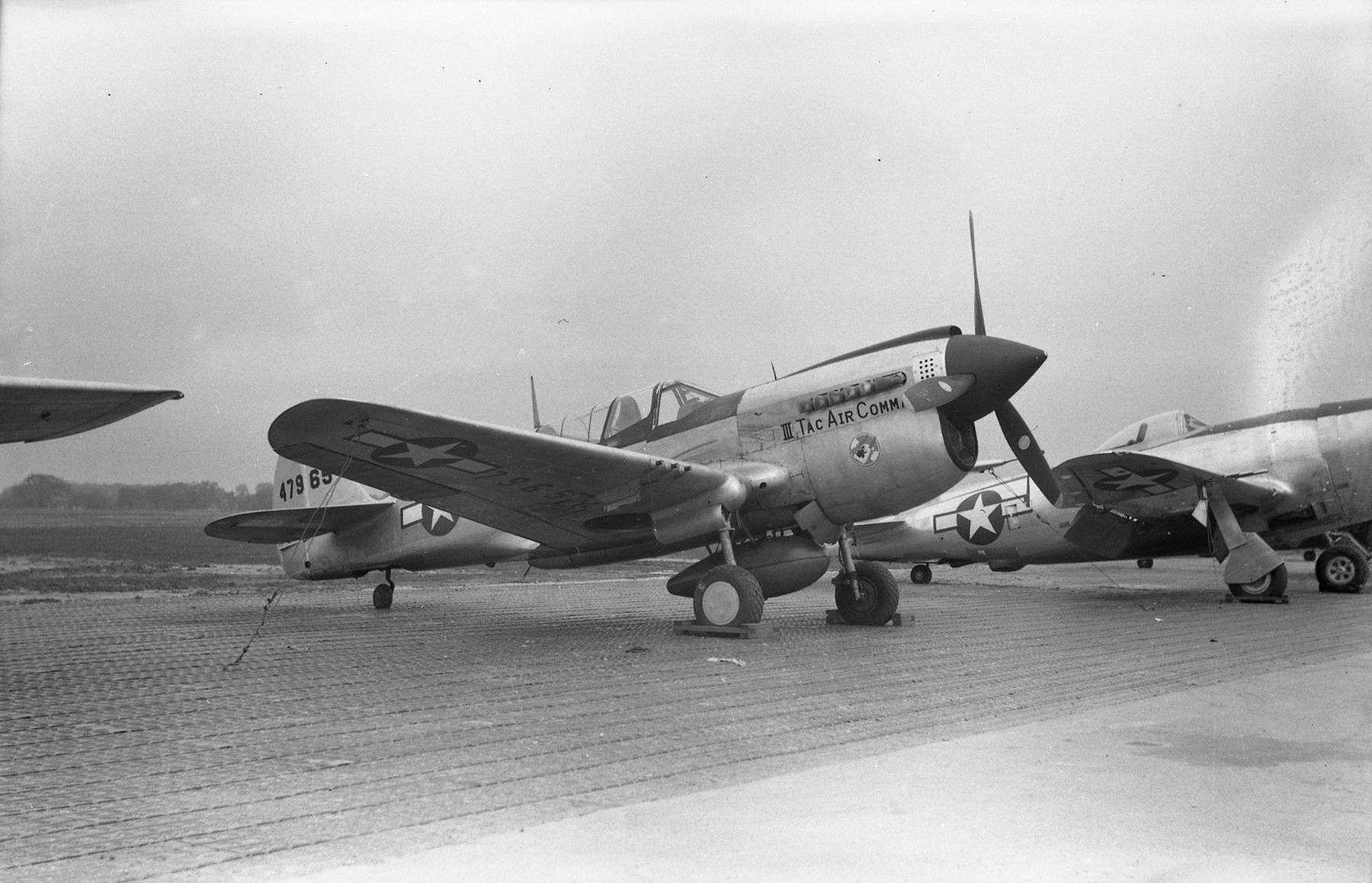 Asisbiz USAAF 44 7965 Curtiss P-40N Warhawk III Tac Air Comm at NAS ...