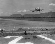 Asisbiz USAAF Republic P 47D Thunderbolt 14AF 816 takes off in China FRE9568