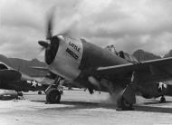 Asisbiz 43 25389 P 47D Thunderbolt 7AF 318FG foreground at Bellows field Oahu Hawaii 15th May 1944 01 Copy