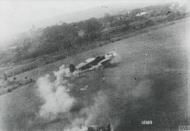 Asisbiz Gun camera footage from Col Hubert Zemke 479FG strafing a airfield in Nancy France 18th Aug 1944 FRE9927