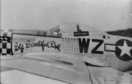 Asisbiz 44 72258 P 51D Mustang 78FG84FS WZI Big Beautiful Doll Colonel JD Lander at Duxford 1944 FRE2982