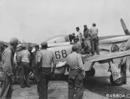 Asisbiz 44 63325 P 51D Mustang 7AF 15FG45FS 68 Victory Belle after escort mission to Tokyo 7th April 1945 01