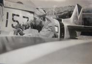 Asisbiz 44 63395 P 51D Mustang 7AF 15FG47FS 157 Daisy Mae being refueled at Iwo Jima 6th Mar 1945 01