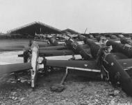 Asisbiz 42 106691 P 51B Mustang one of many newly arrived at Filton England 18th April 1944 01