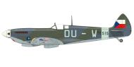 Asisbiz Czechoslovak Air Force Spitfire LFIX RAF 312Sqn DUW TE515 Ceske Budejovice AB 22nd Aug 1945 0A