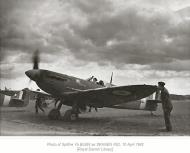 Asisbiz Spitfire MkVb RAF 234Sqn BL924 later sd by fighters nr Berck sur Mer AA Svendson KIA 24th Apr 1942 01