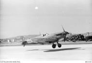 Asisbiz Spitfire VcTrop RAF EF593 landing at Malta Jul 1943 AWM MEC2030