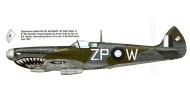Asisbiz Spitfire LFVIII RAAF 457Sqn ZPW A58 606 BD Watson Morotai 1945 0A