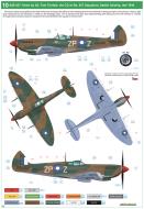 Asisbiz Spitfire LFVIII RAAF 457Sqn ZPZ SLdr Tom Trimble A58 457 Sattler Airstrip NT late 1944 profile by Eduard 0B
