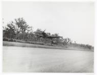 Asisbiz RAAF Spitfire MkVcTrop taking off from a bush strip in north west Australia late 1942 03