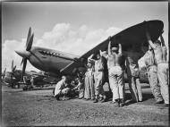 Asisbiz Spitfire HFVIII RAAF 6AD Ferry A58 639 MV174 based at Morotai 28th July 1945 01