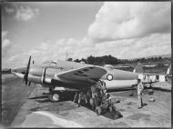 Asisbiz Spitfire HFVIII RAAF 6AD Ferry flight support aircraft 28th July 1945 02