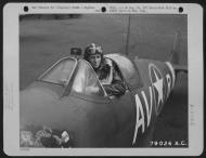 Asisbiz Spitfire MkVb RAF 121Sqn AVR BM590 Capt Don Willis in his aircraft England July 1942 NA1859