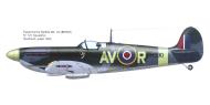 Asisbiz Spitfire MkVb RAF 121Sqn AVR Olga BM590 Debden Essex 1941 0A