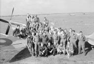 Asisbiz Aircrew RAF 145qn Sqn Ldr LC Wade at Triolo landing ground Italy 1943 IWM CNA1978