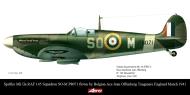 Asisbiz Spitfire MkIIa RAF 145Sqn SOM P8071 Jean Offenberg Tangmere England March 1941 0A