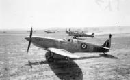 Asisbiz Spitfire MkIXc RAF 145Sqn ZX6 EN315 Stanislaw Skalski and EN261 dispersal area at Tunisia Apr 1943 IWM CNA4542