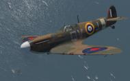 Asisbiz Supermarine Spitfire MkIIa RAF 19Sqn QVU P7379 Sd By Bf 109 And ...