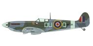 Asisbiz Spitfire FIXc RAF 312Sqn DUQ MH314 spring 1945 profile by Eduard 0A