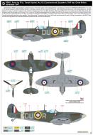 Asisbiz Spitfire MkIIa RAF 312Sqn DUR FLt Tomas Vybiral P8081 RAF Ayr Scotland Nov 1941 profile by Eduard 0B