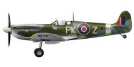 Asisbiz Spitfire MkIX RAF 315Sqn PKZ BS513 1943 0A